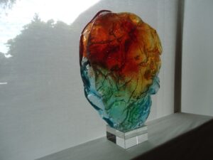 kunst beelden glas modern verbondenheid 