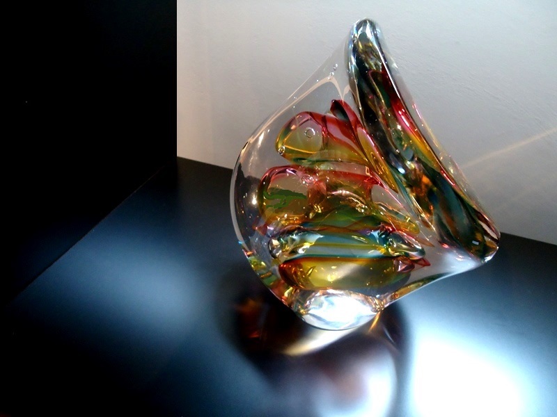 kunst glasobject verbondenheid ozzaro